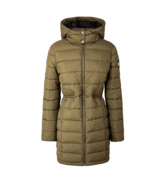 Pepe Jeans Eileen Quilted Parka verde