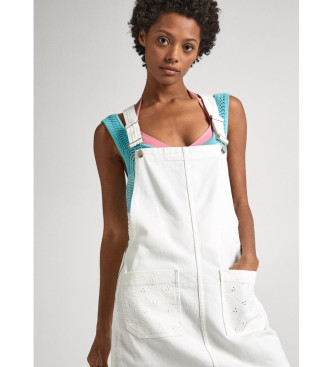 Pepe Jeans Anglaise dungarees white
