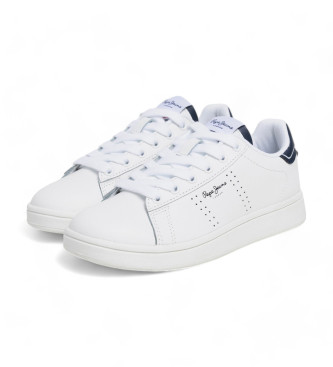 Pepe Jeans Zapatillas de Piel Player Air blanco