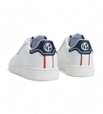 Pepe Jeans Zapatillas de Piel Player Air blanco