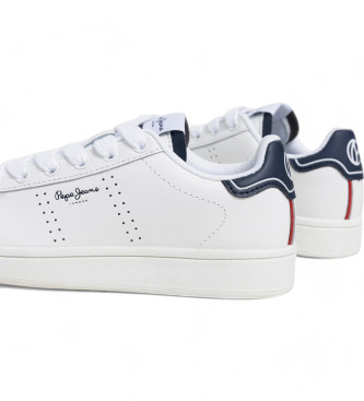 Pepe Jeans Zapatillas de Piel Player Air blanco