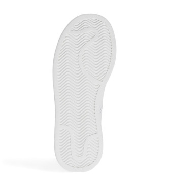 Pepe Jeans Zapatillas de Piel Player Glow blanco