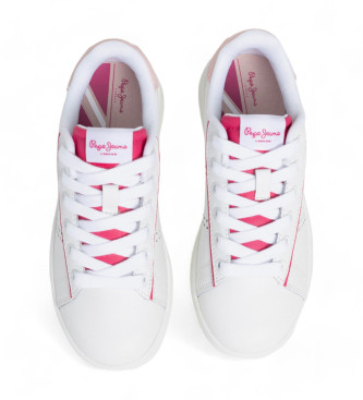 Pepe Jeans Player Queen lder sneakers vit