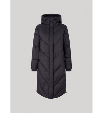 Pepe Jeans Casaco Mia Quilted Duffle preto