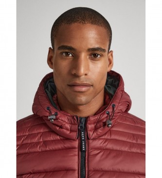 Pepe Jeans Maroon Billy Duster