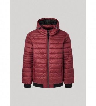 Pepe Jeans Maroon Billy Duster