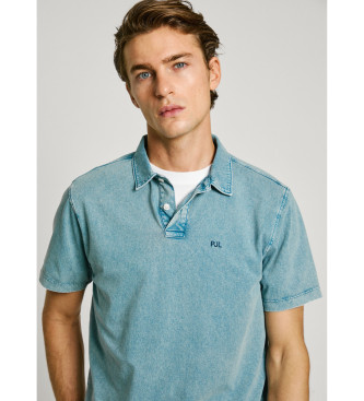 Pepe Jeans Poloshirt in Denim-Blau