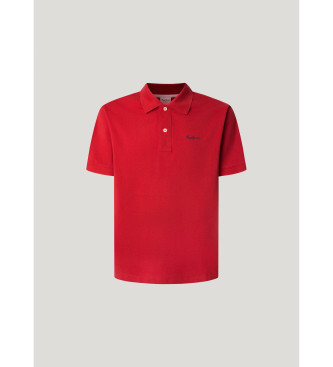 Pepe Jeans Polo rossa Essential Contrast