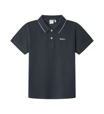 Pepe Jeans Granatowa koszulka polo Henry