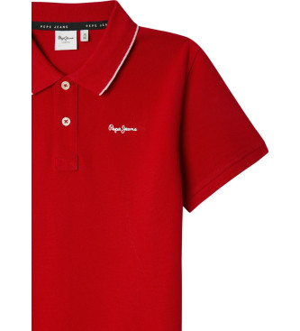 Pepe Jeans Plo vermelho Henry