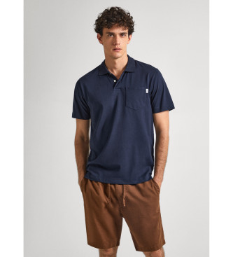Pepe Jeans Polo Holden blu scuro