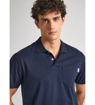 Pepe Jeans Holden navy polo shirt