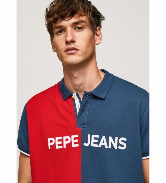 Pepe Jeans Polo Jan rojo, azul