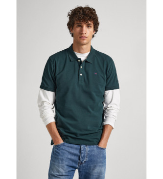 Pepe Jeans Jimmy short sleeve green polo shirt