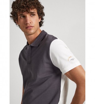 Pepe Jeans Szare koszulki polo Longford