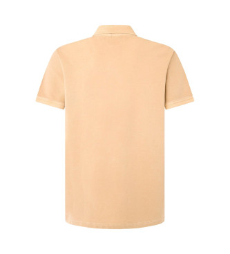 Pepe Jeans New Oliver beige polo shirt