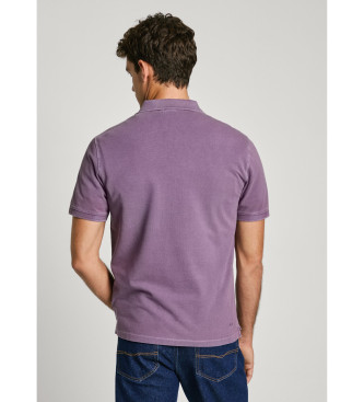 Pepe Jeans New Oliver GD lilac polo shirt