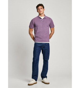 Pepe Jeans New Oliver GD lilac polo shirt