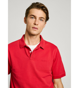 Pepe Jeans Novo plo vermelho Oliver GD