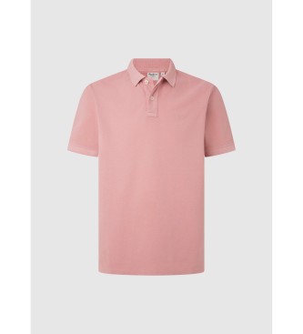 Pepe Jeans New Oliver pink polo shirt