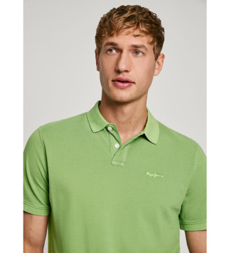 Pepe Jeans New Oliver light green polo shirt