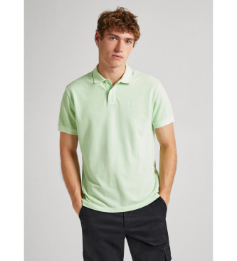 Pepe Jeans New Oliver green polo shirt