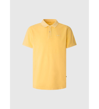 Pepe Jeans Żółta koszulka polo Oliver