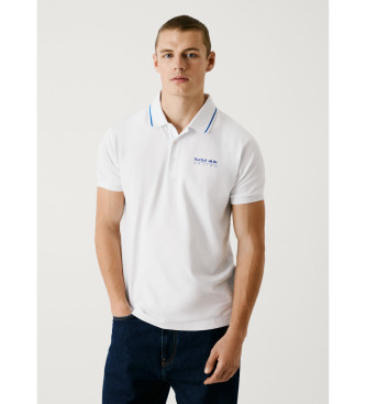 Red Bull Racing x Pepe Jeans Polo piqu logo estampado blanco