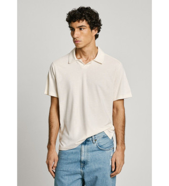 Pepe Jeans Polo Plain Purney blanc cass