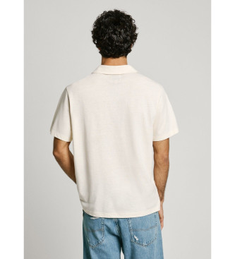 Pepe Jeans Polo Plain Purney blanc cass