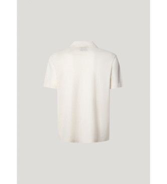 Pepe Jeans Polo Plain Purney blanc cass