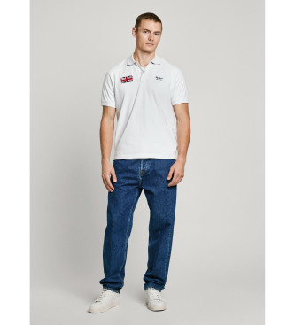 Pepe Jeans Polo dell'Unione Bianca