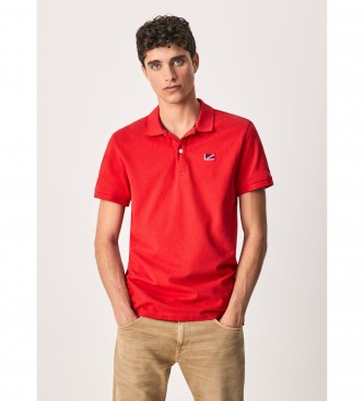 Pepe Jeans Vidal red polo shirt 