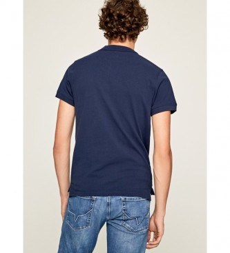Pepe Jeans Polo blu navy Vincent