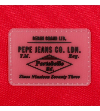Pepe Jeans Uchwyt na flet Pepe Jeans Osset czerwony -9x37x2cm