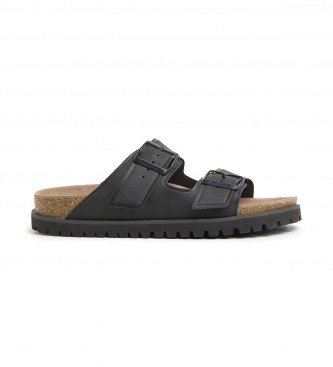 Pepe Jeans Anatomiska sandaler Basic Cork svart