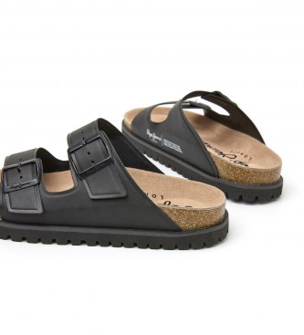 Pepe Jeans Anatomiska sandaler Basic Cork svart