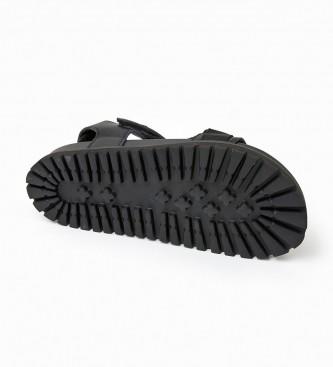 Pepe Jeans Anatomski sandali Cork black