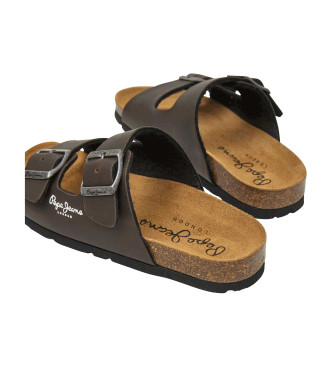 Pepe Jeans Sandalen Double Kansas bruin