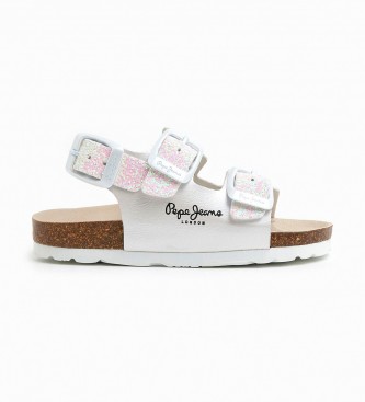 Pepe Jeans Anatomical Oban Couple Sandals white
