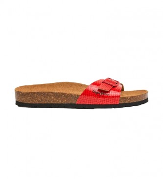 Pepe Jeans Anatomical sandals Oban Ferrara red