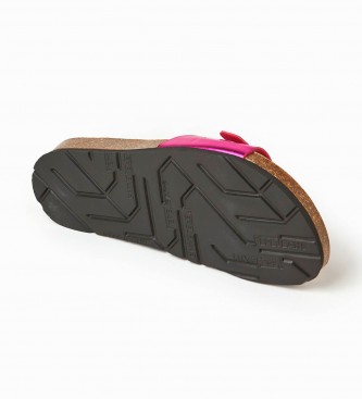 Pepe Jeans Anatomske kovinske sandale Oban roza