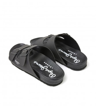Pepe Jeans Sandalias Anatmicas Roya Double negro