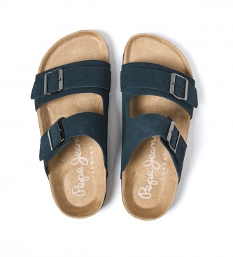 Pepe Jeans Sandals Bio Man Suede 22 navy - Esdemarca Store fashion,  footwear and accessories - best brands shoes and designer shoes