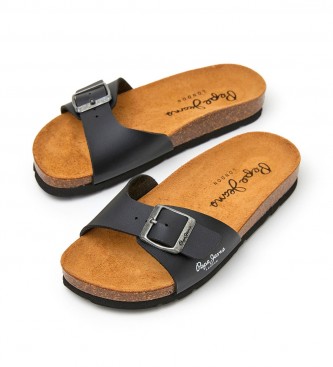 Pepe Jeans Sandlias Bio Single Champion preto