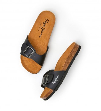 Pepe Jeans Sandlias Bio Single Champion preto