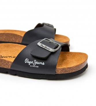 Pepe Jeans Sandlias Bio Single Champion preto
