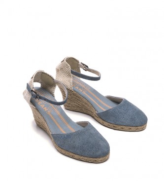 zapatillas de esparto con cuña