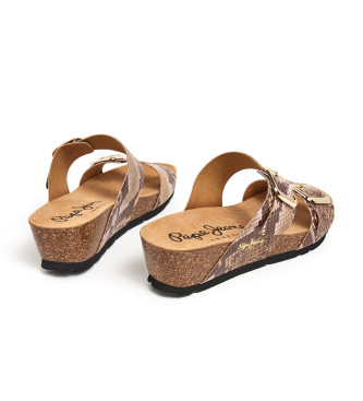 Pepe Jeans Delhi Port beige sandaler