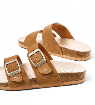 Pepe Jeans Sandals Double strap brown